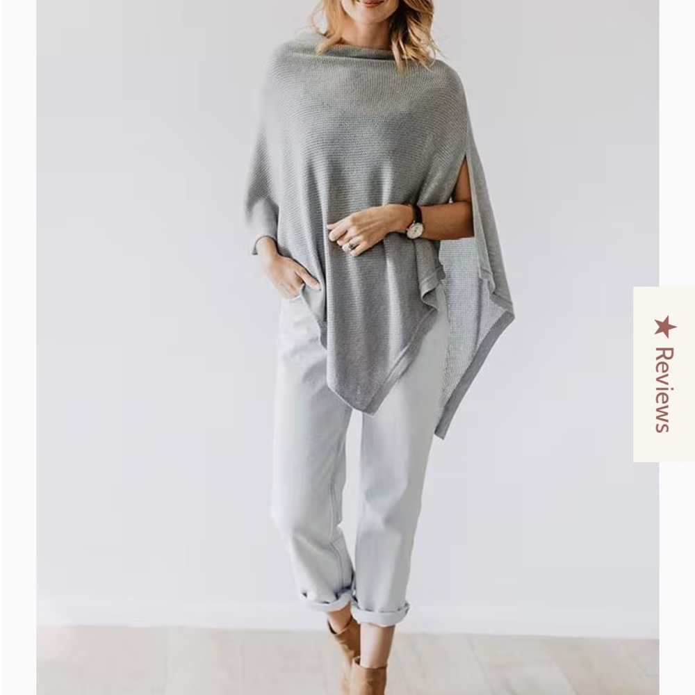 Nursing cover/ asymmetrical cape